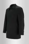Dark Gray Patterned Coat