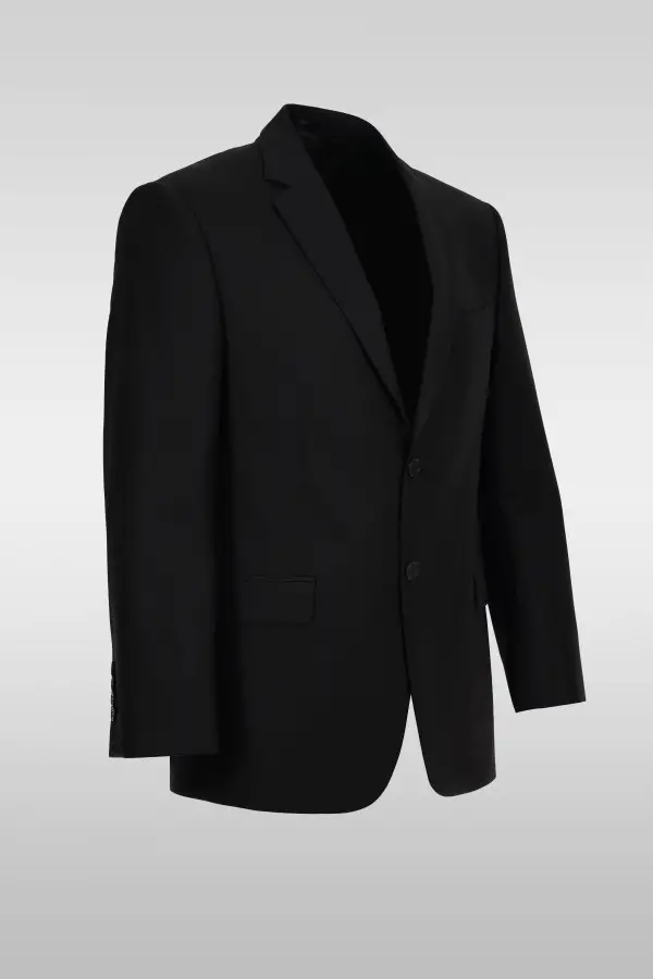 Dark Gray Checkered Suit