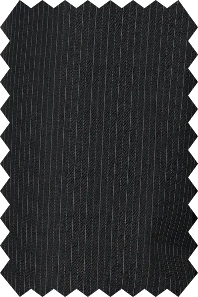 Dark Gray Striped Suit