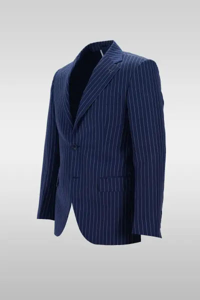 Parliament Blue Striped Suit