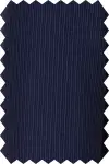 Navy Striped Suit