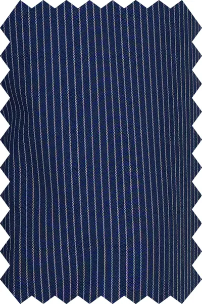 Navy Striped Suit