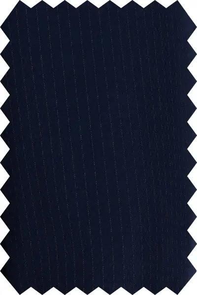 Navy Striped Suit