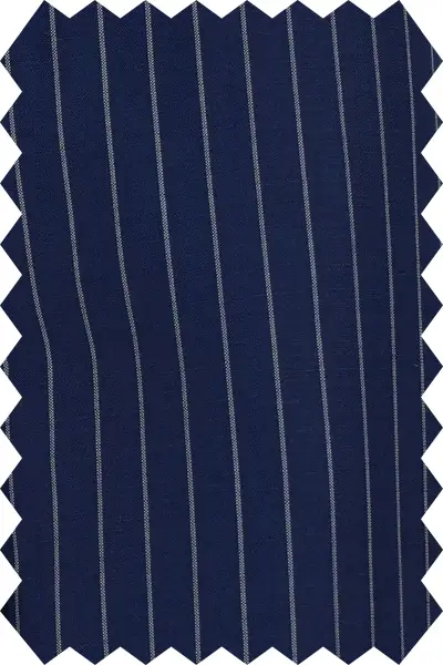 Light Navy Striped Suit