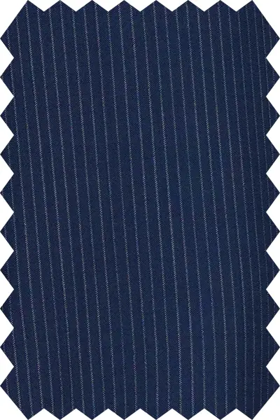 Navy Striped Suit