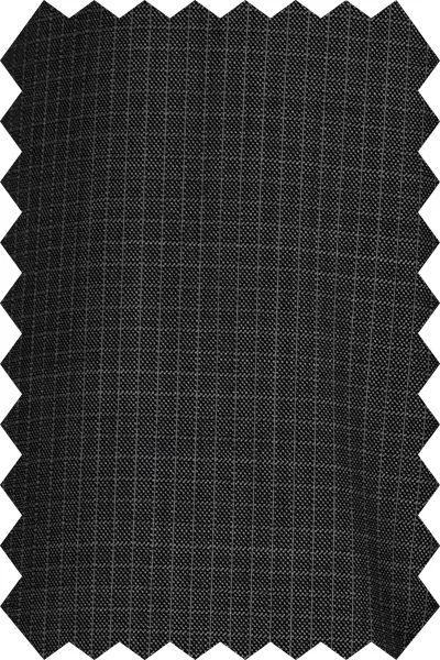 Plaid Light Gray Suit