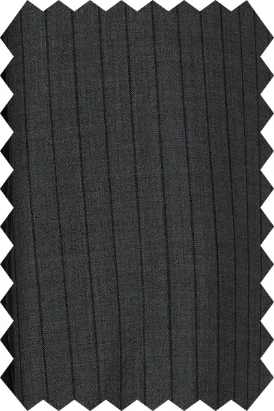 Gray Striped Suit