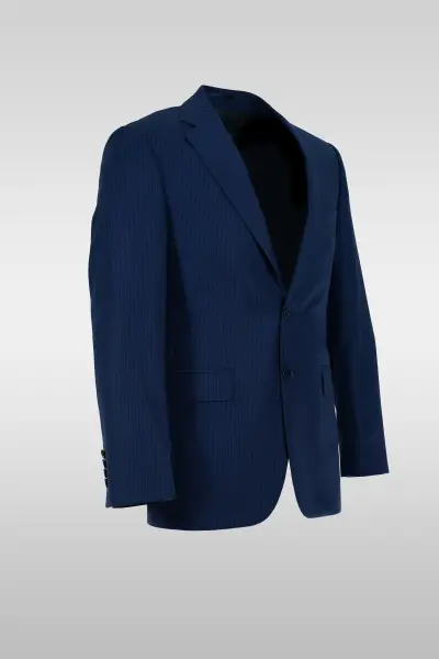 Parliament Blue Striped Suit