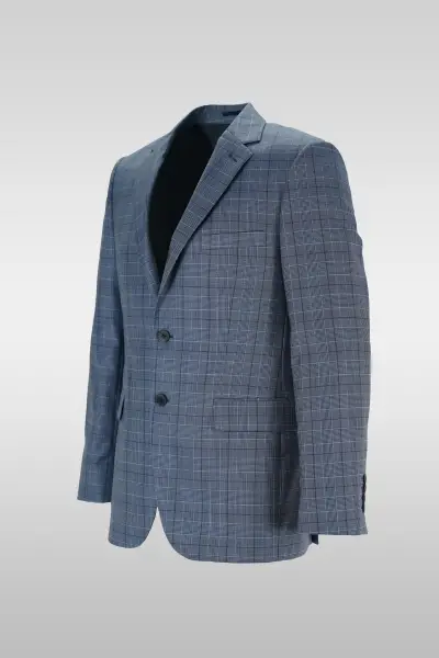 Gray Check Jacket