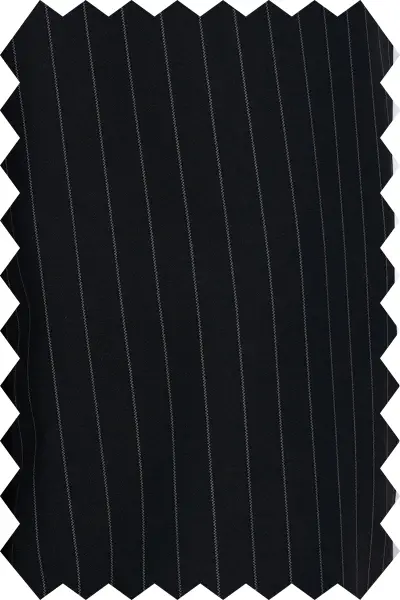 Dark Gray Striped Suit