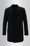 Black Buttoned Coat