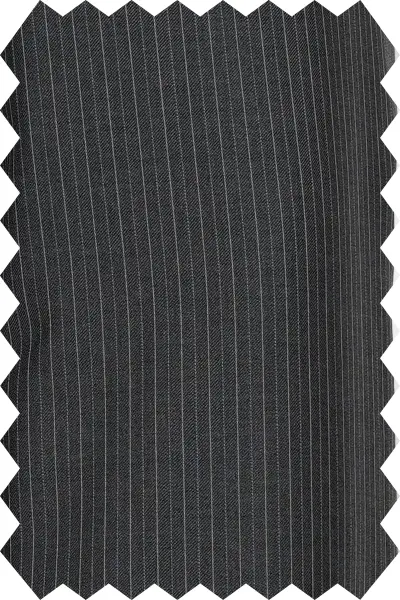 Gray Striped Suit