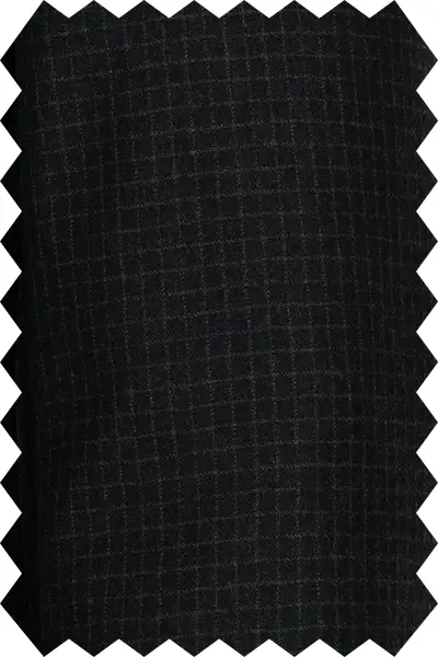 Dark Gray Checkered Suit