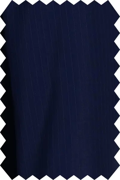 Navy Striped Suit