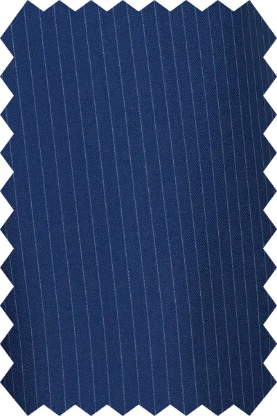 Striped Parliament Blue Suit