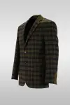 Dark Gray Check Jacket