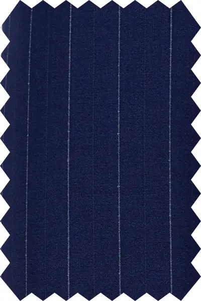 Light Navy Striped Suit