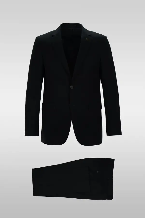 Dark Navy Blue Suit