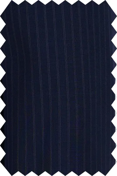 Navy Striped Suit